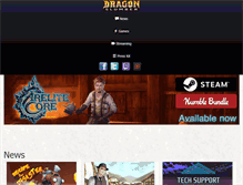 Tablet Screenshot of dragonslumber.com